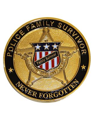 Family Survivor Challenge Coin