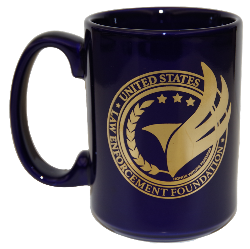 USLEF Blue Mug