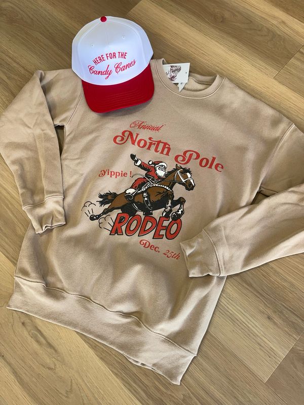 North Pole Rodeo Sweatshirt