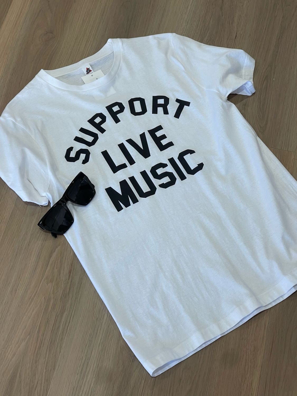 Support Live Music Tee