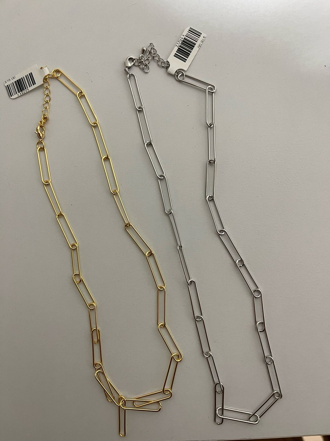 Metallic Chain Link Necklace