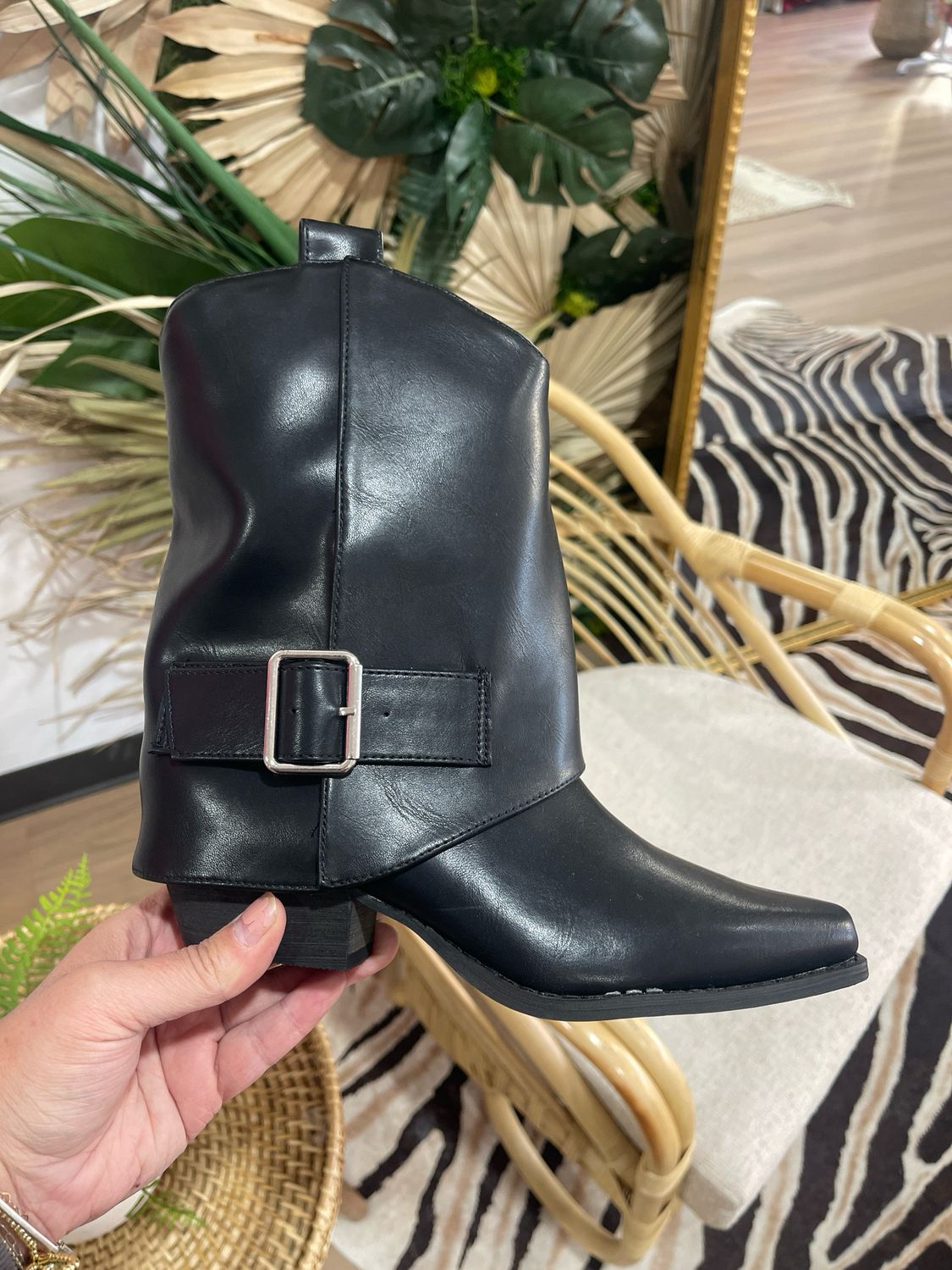 Ankle Boot With Buckle