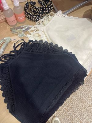 Crochet Trim Bralette