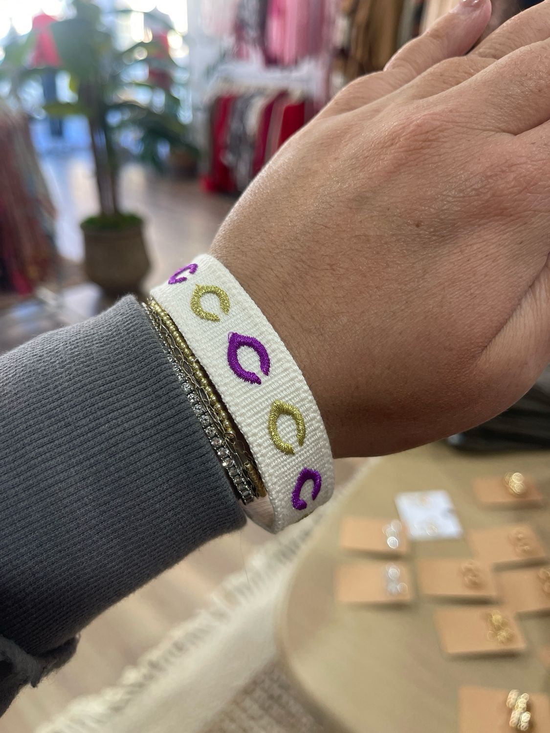 Embroidery C Bracelet