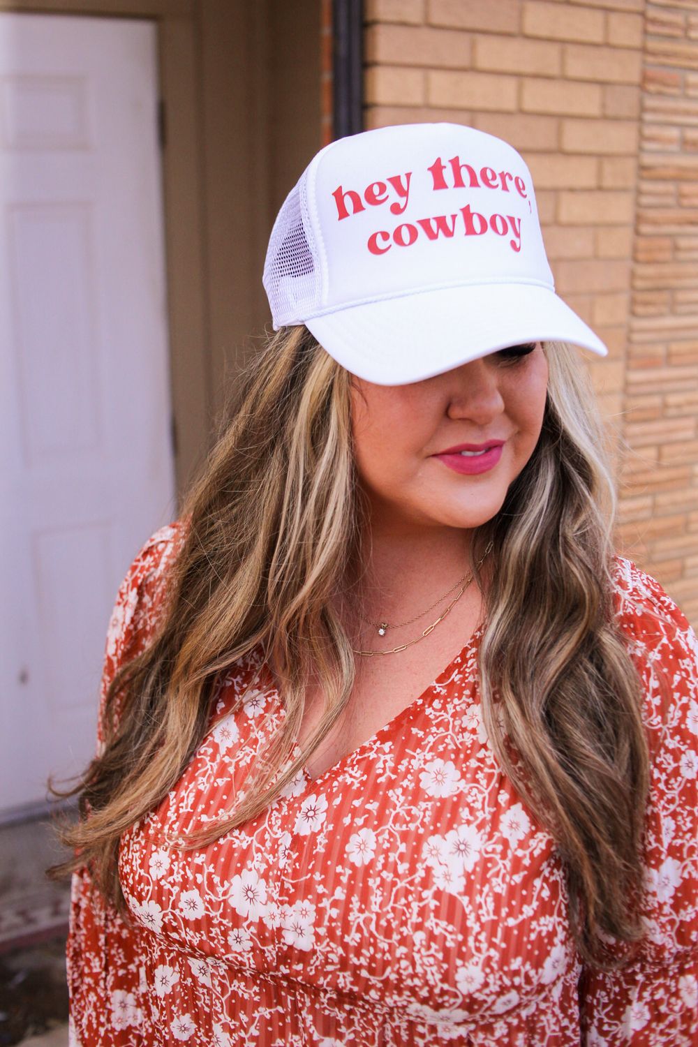 Hey There Cowboy Trucker Hat