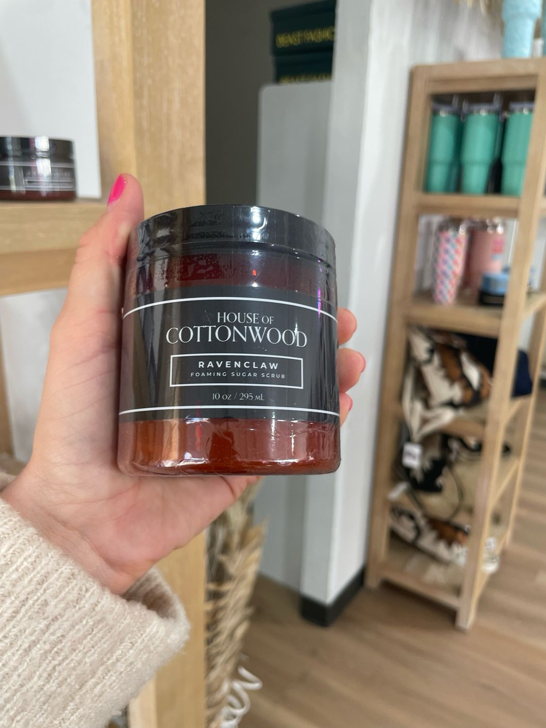 Foaming Sugar Scrub, Material: Ravenclaw