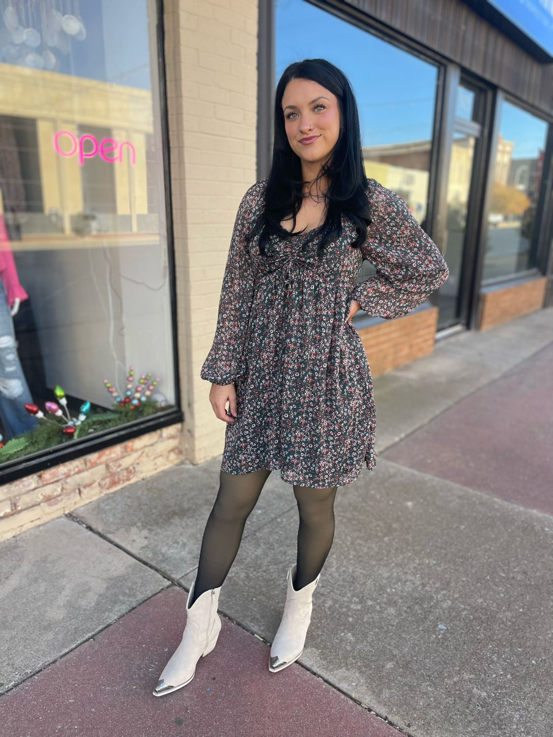 Sheer Fleece Leggings