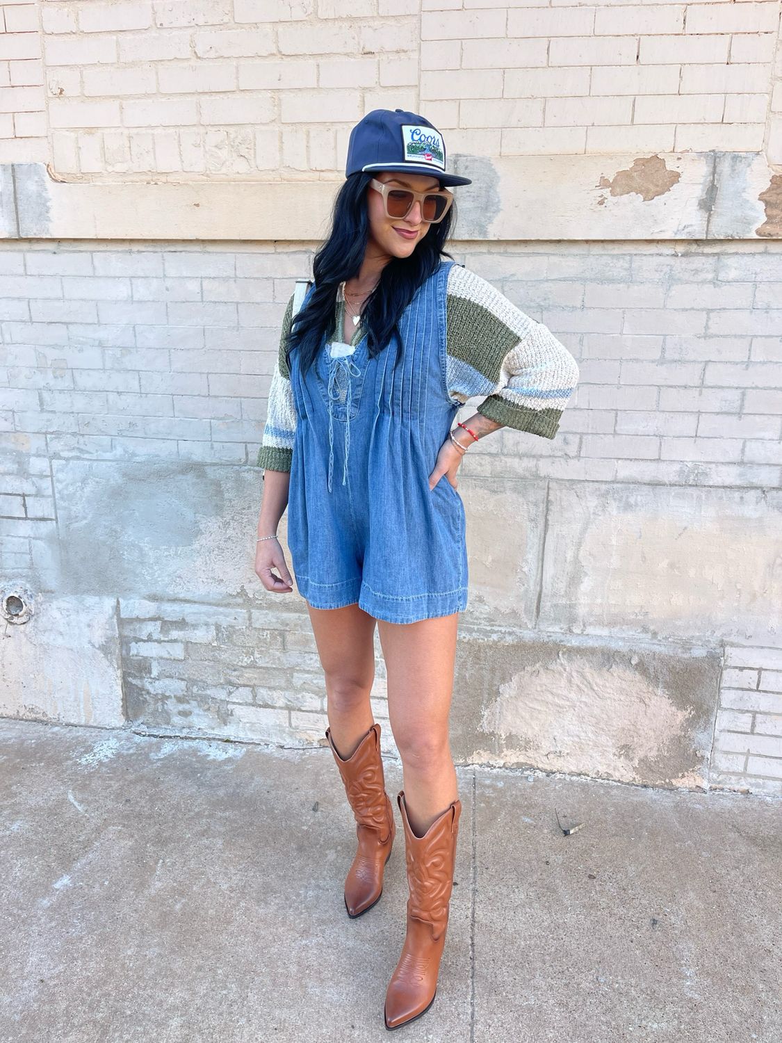 Mineral Wash Romper