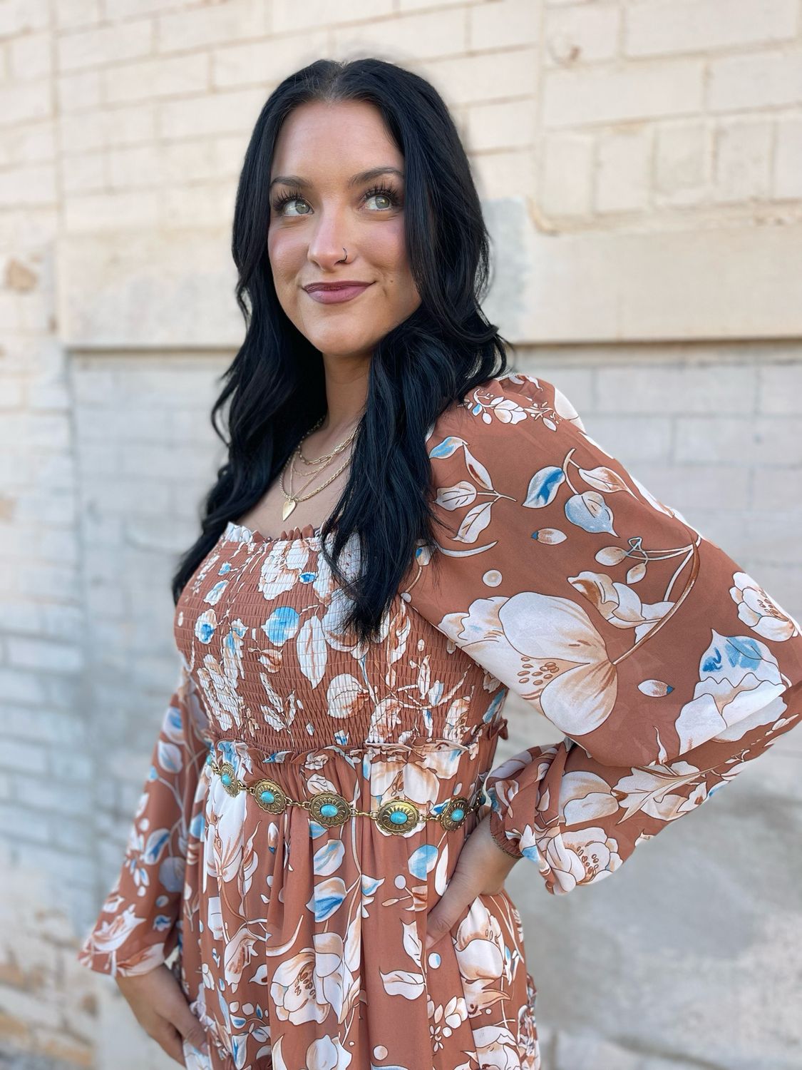 Turquoise Concho Belt
