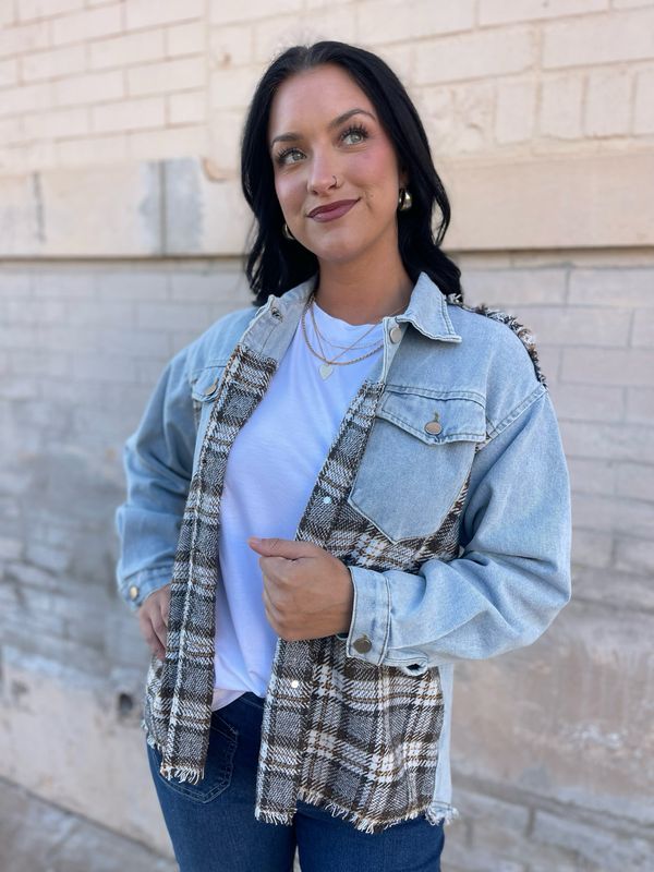 Patchwork Denim Jacket