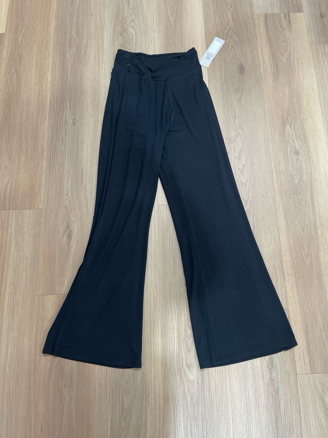 Cross Pleat Flare Lounge Pants