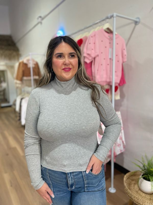 Ribbed Turtleneck