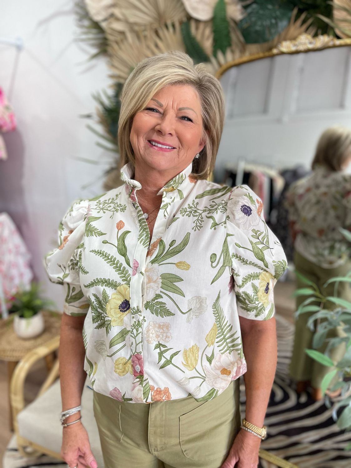 Ella Floral Top