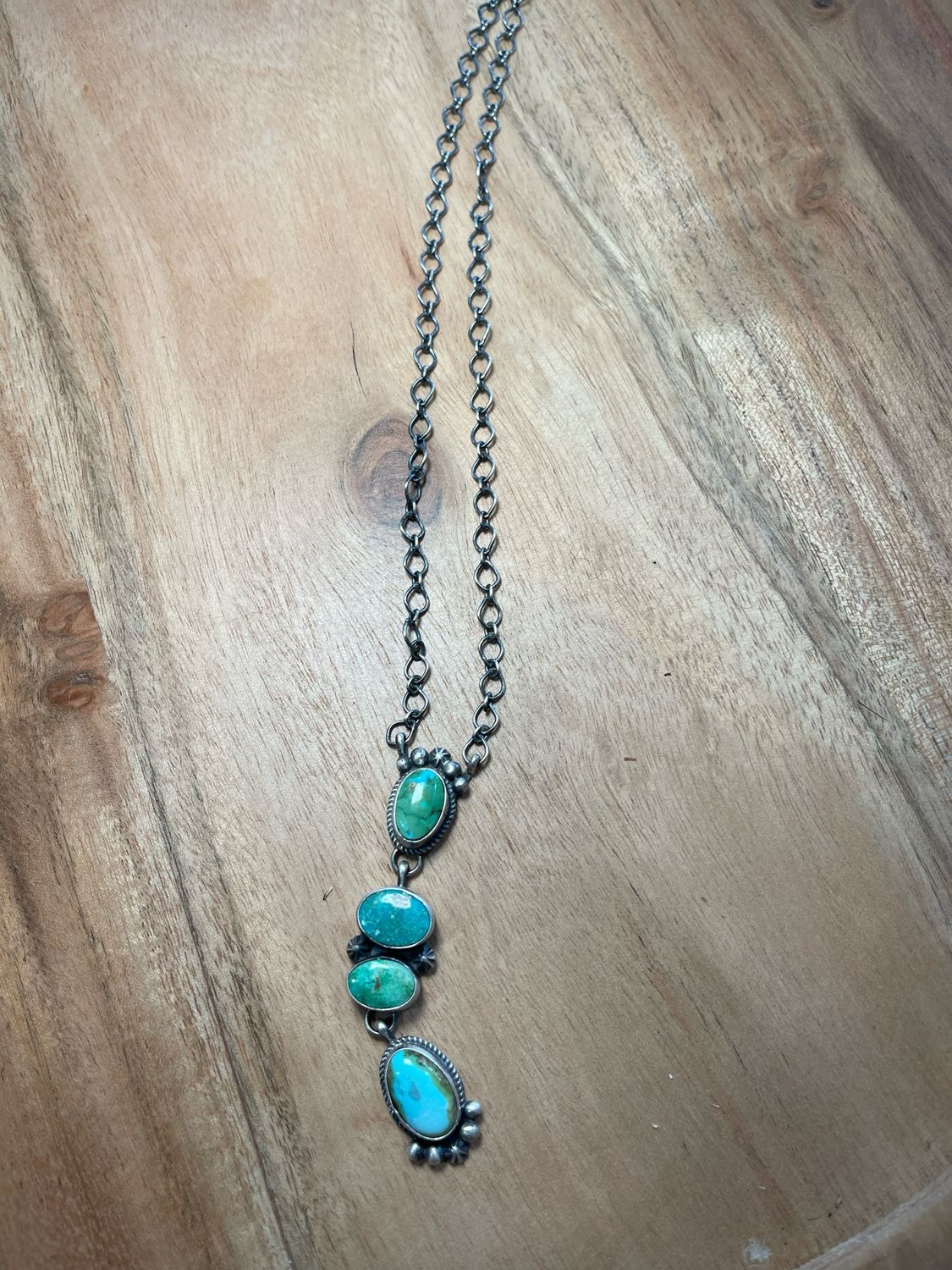 DS Navajo Turquoise Necklace