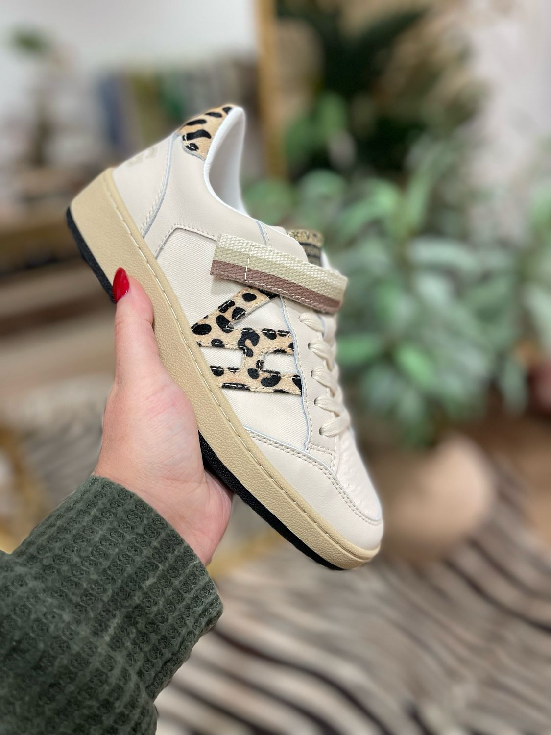 Leopard Pop Off VH Sneakers