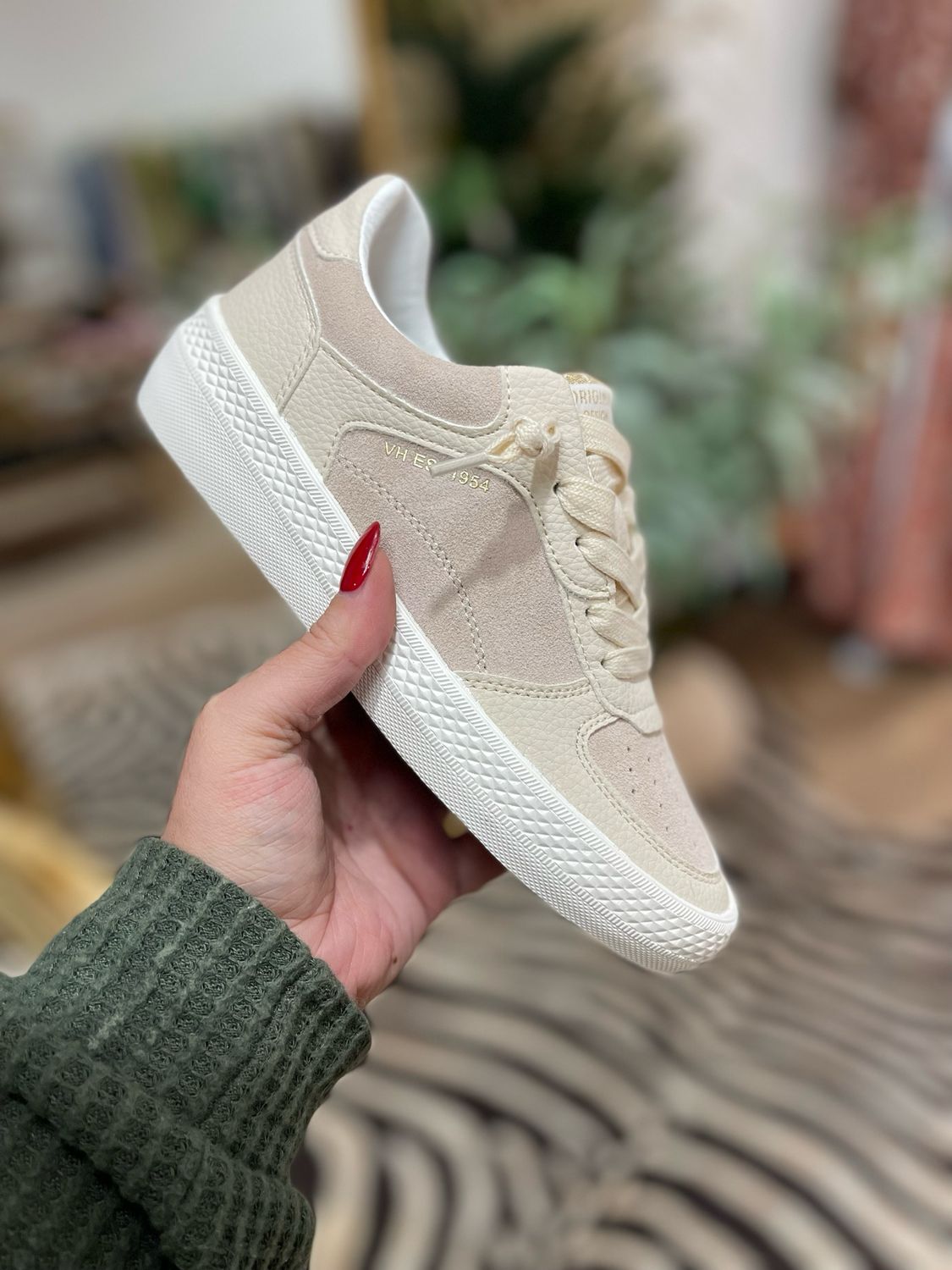 Suede Low Top Sneaker
