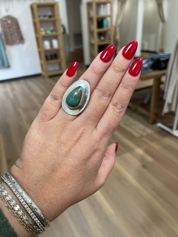 JM Designs 15.5ct Turquoise Ring