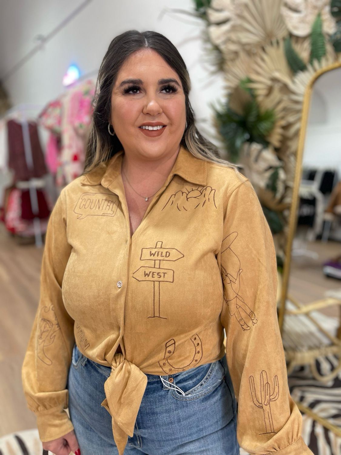 Wild West Button Up