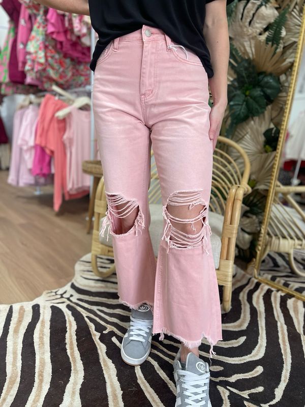 90&#39;s Vintage Crop Flare