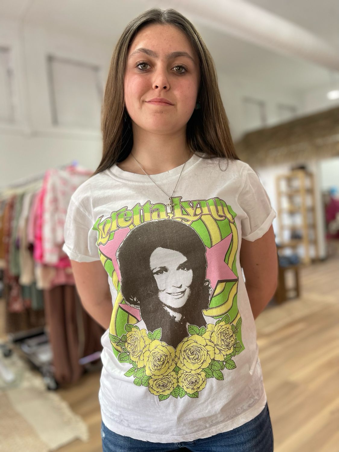 Loretta Lynn Burnout Tee