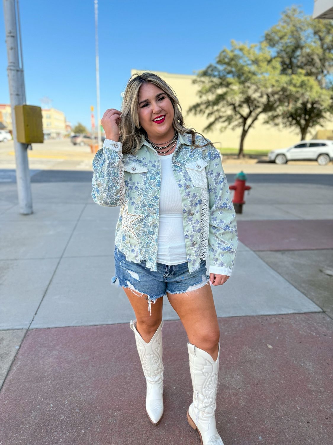 Floral Star Jacket