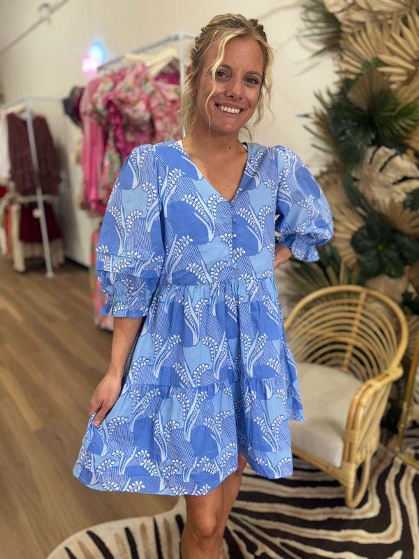 Color Me Sweet Blue Raya Dress