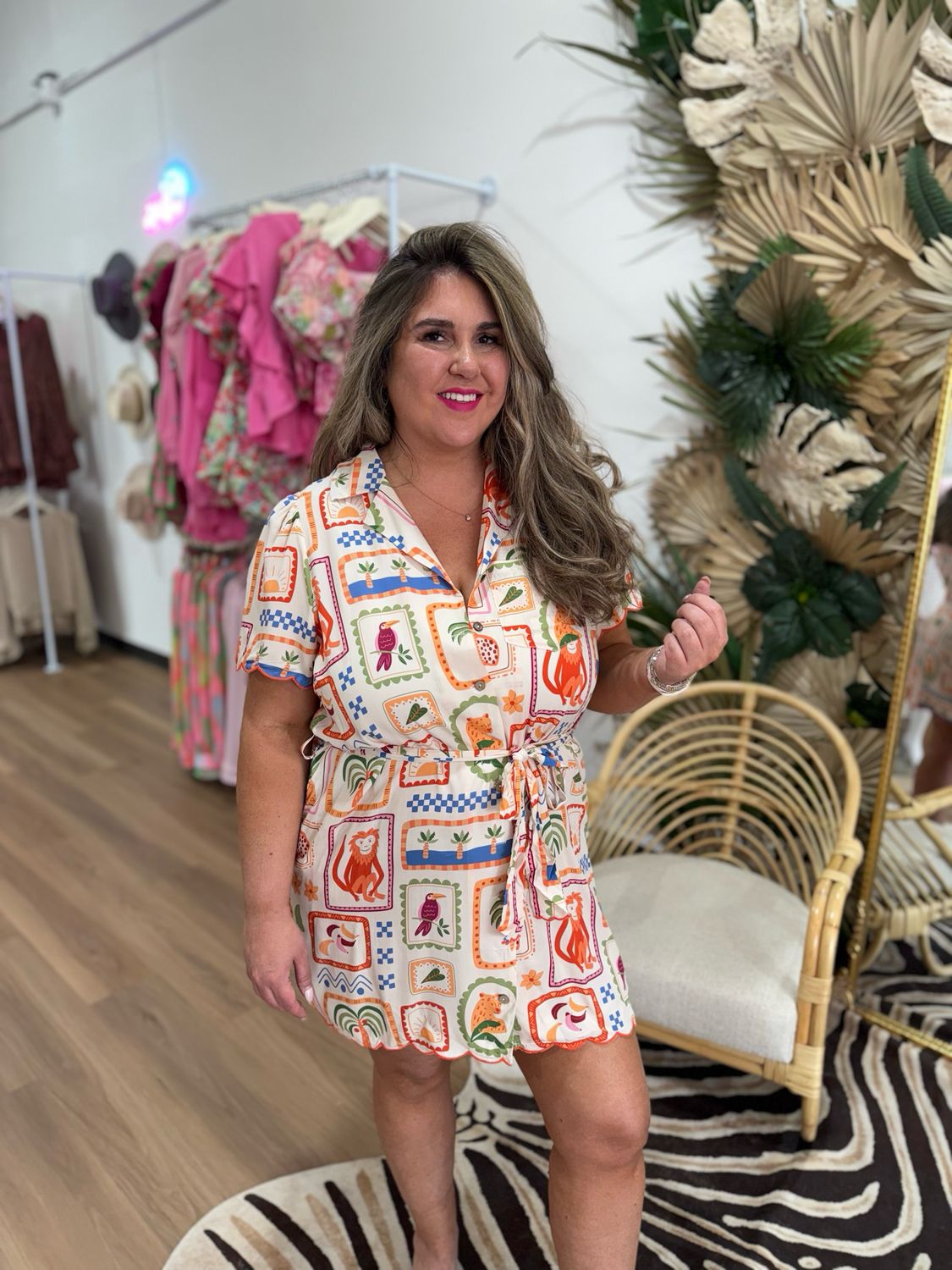 Barcelona Tie Dress