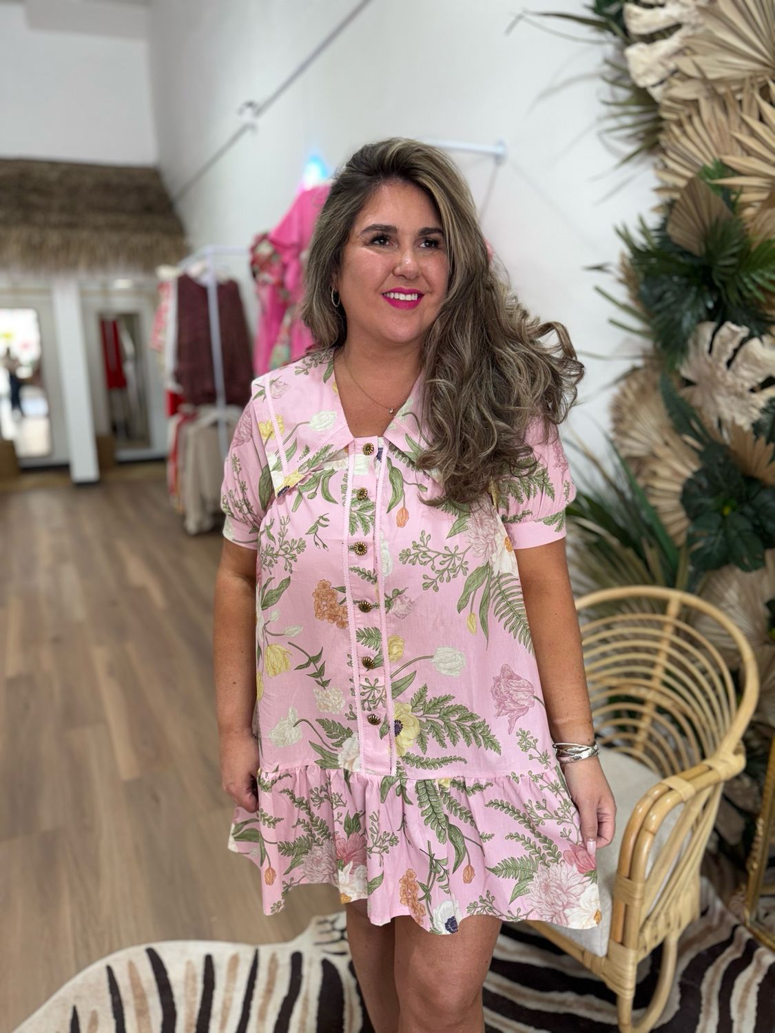 Sunday Morning Floral Dress