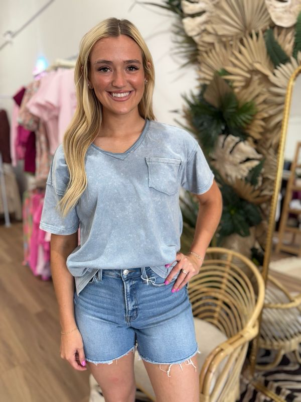 Raw Edge Boyfriend Tee