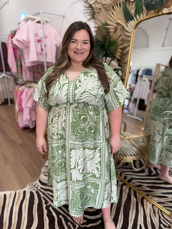 Garden Party Maxi Dress CURVY