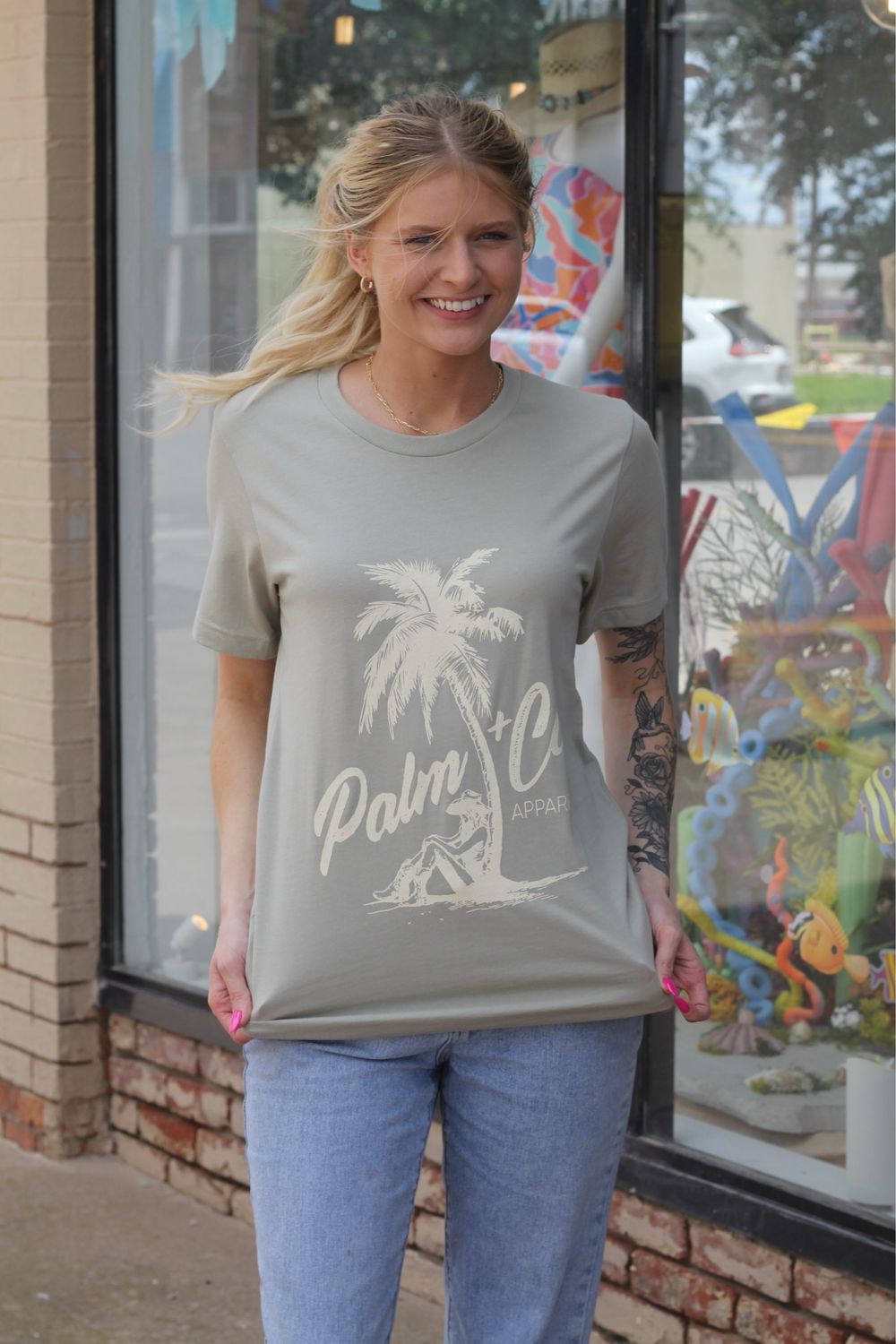 Palm + Co Logo Tee