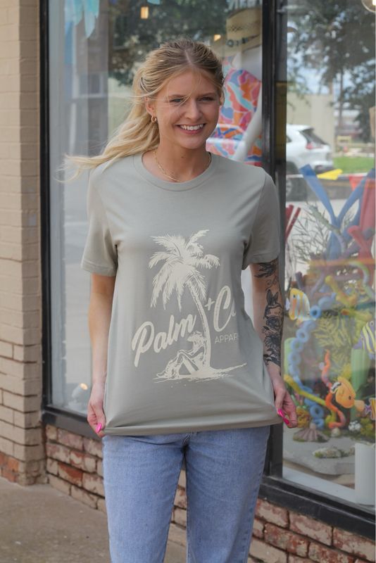 Palm + Co Logo Tee