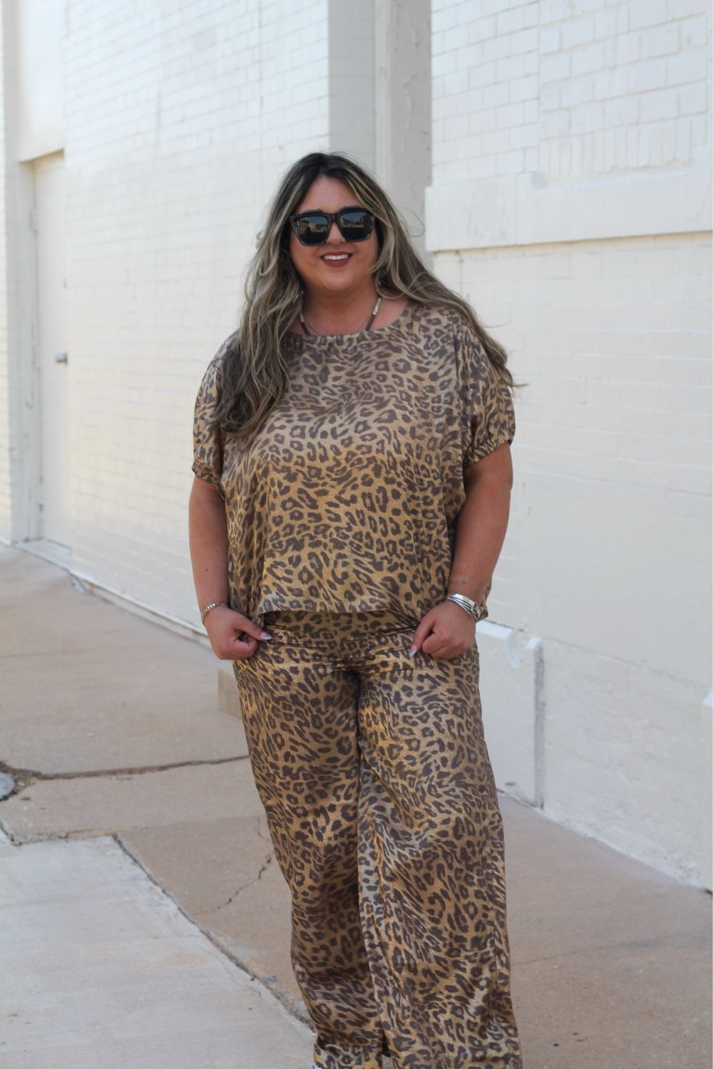 Metallic Leopard Set