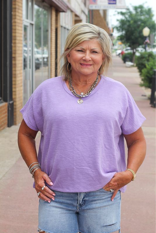 Oversized Slub Tee