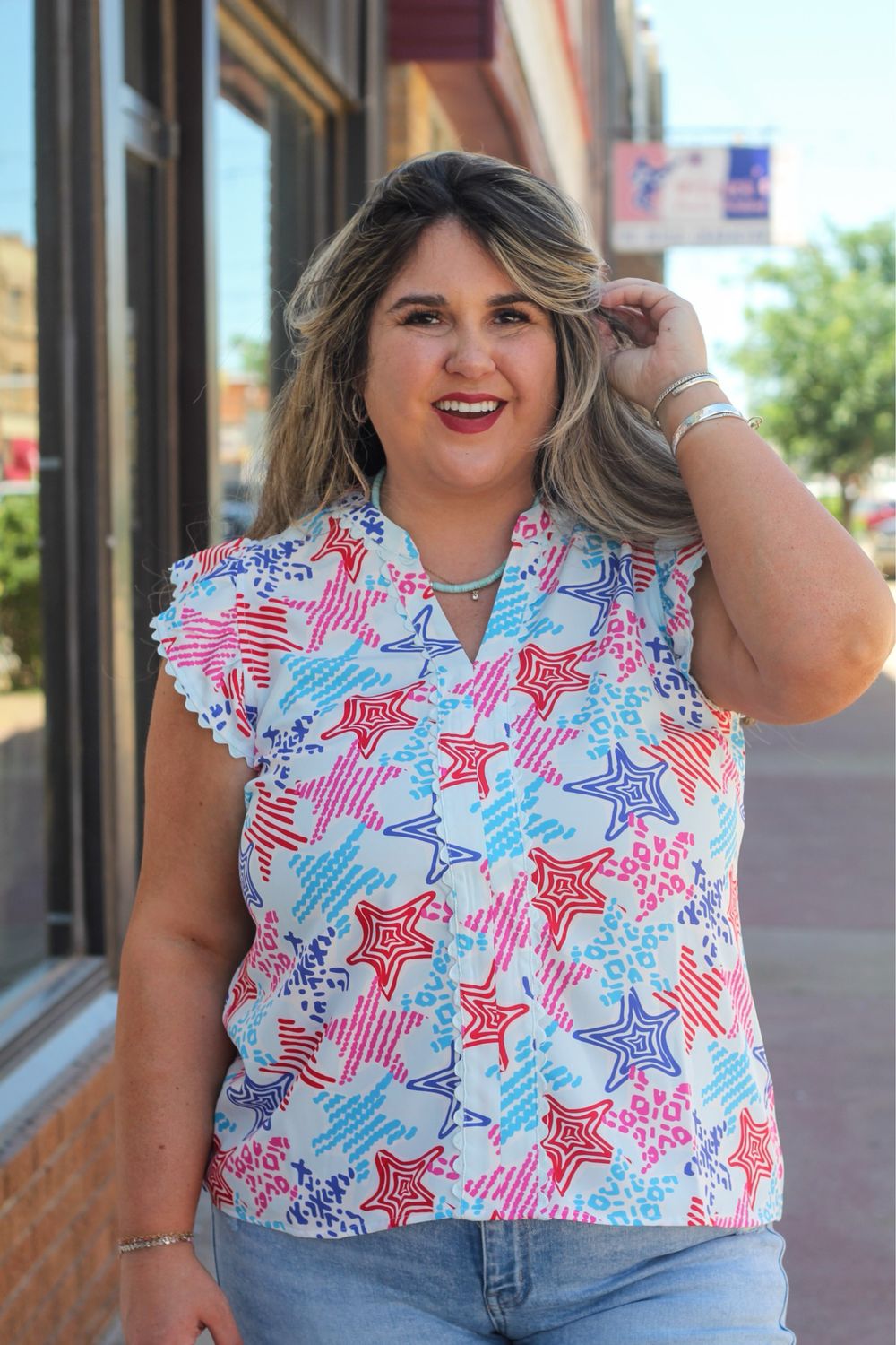 Kira Americana Top