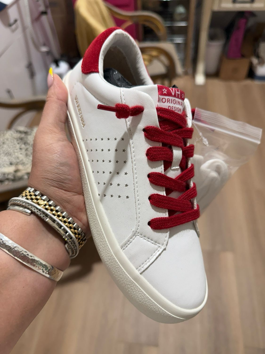 Red Low Top Sneaker