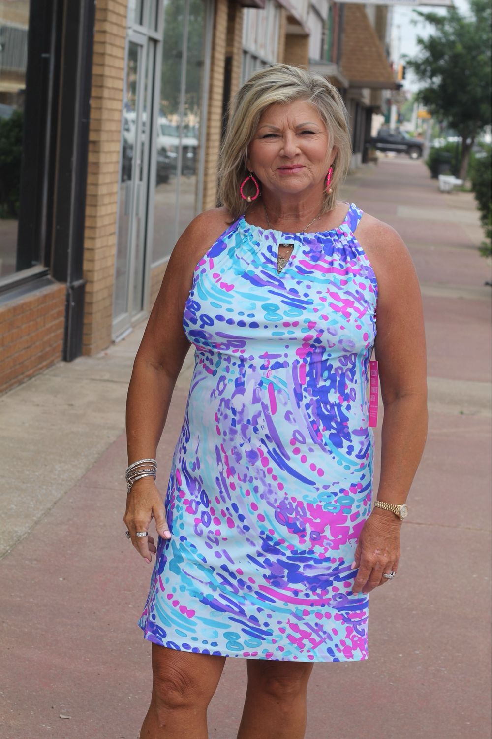 Lucky Keyhole Dress