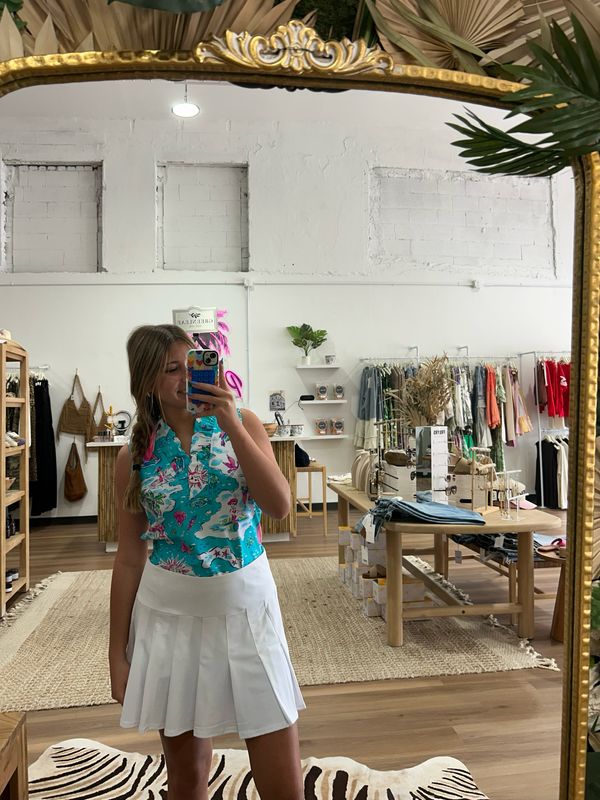 Evelyn Ruffle Top