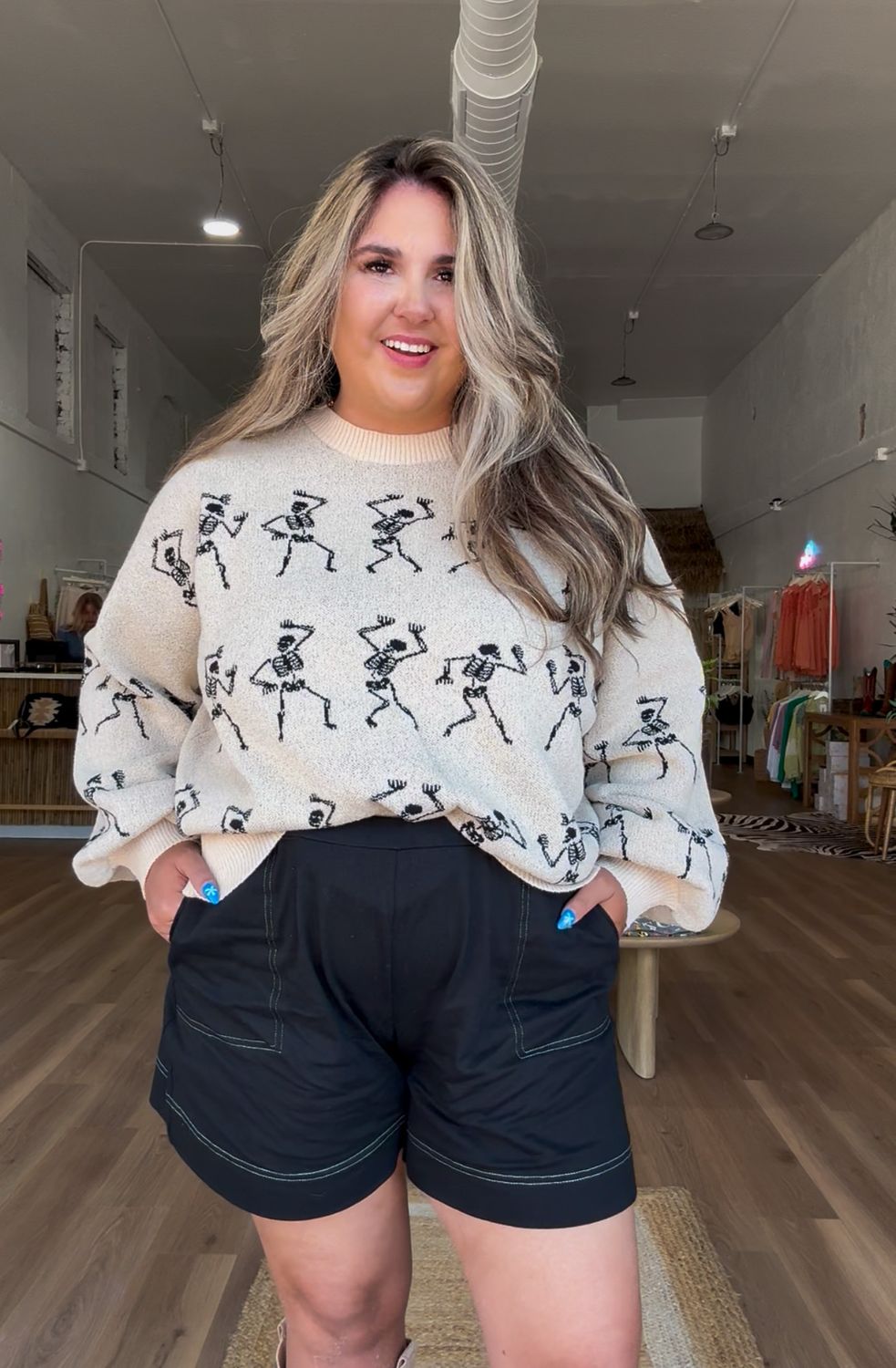 Dancing Skeleton Sweater