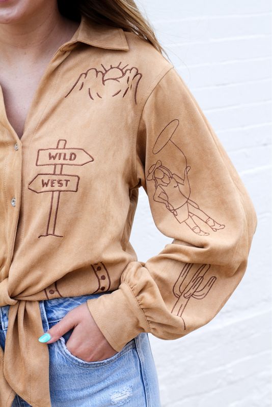 Wild West Button Up
