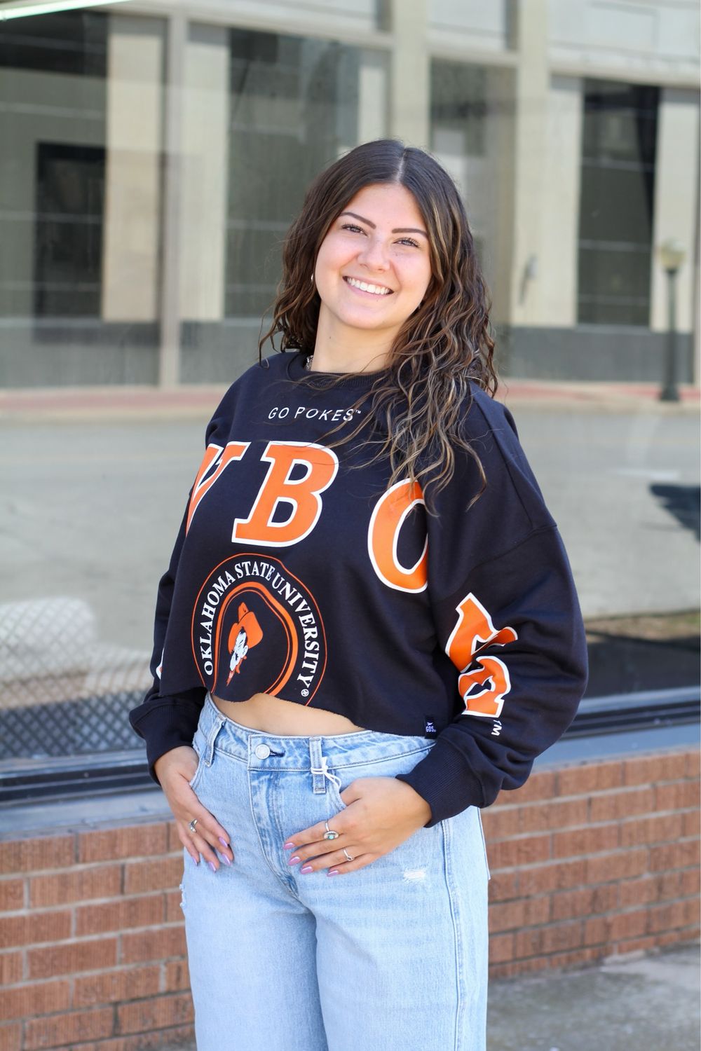 OSU Cropped Sweatshirt