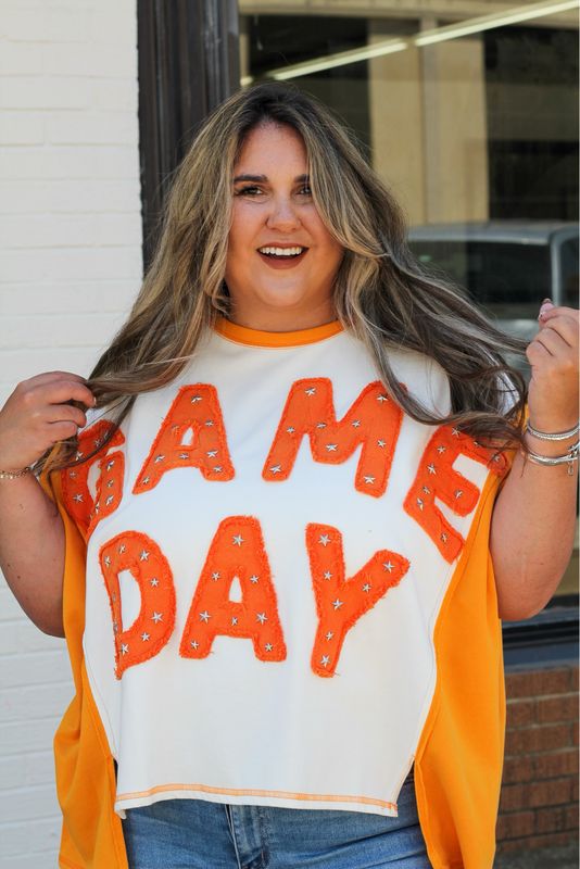 Game Day Orange Top