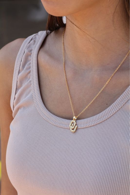 OU Logo Necklace
