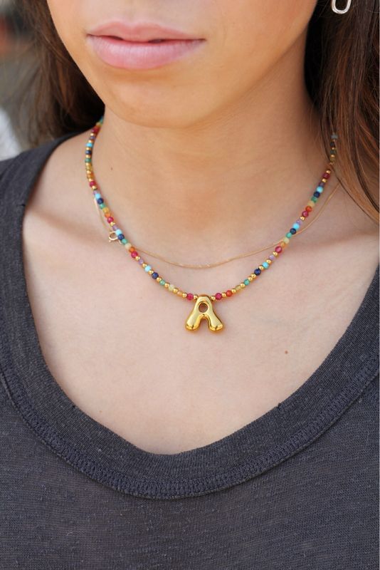 Rainbow Bubble Necklace