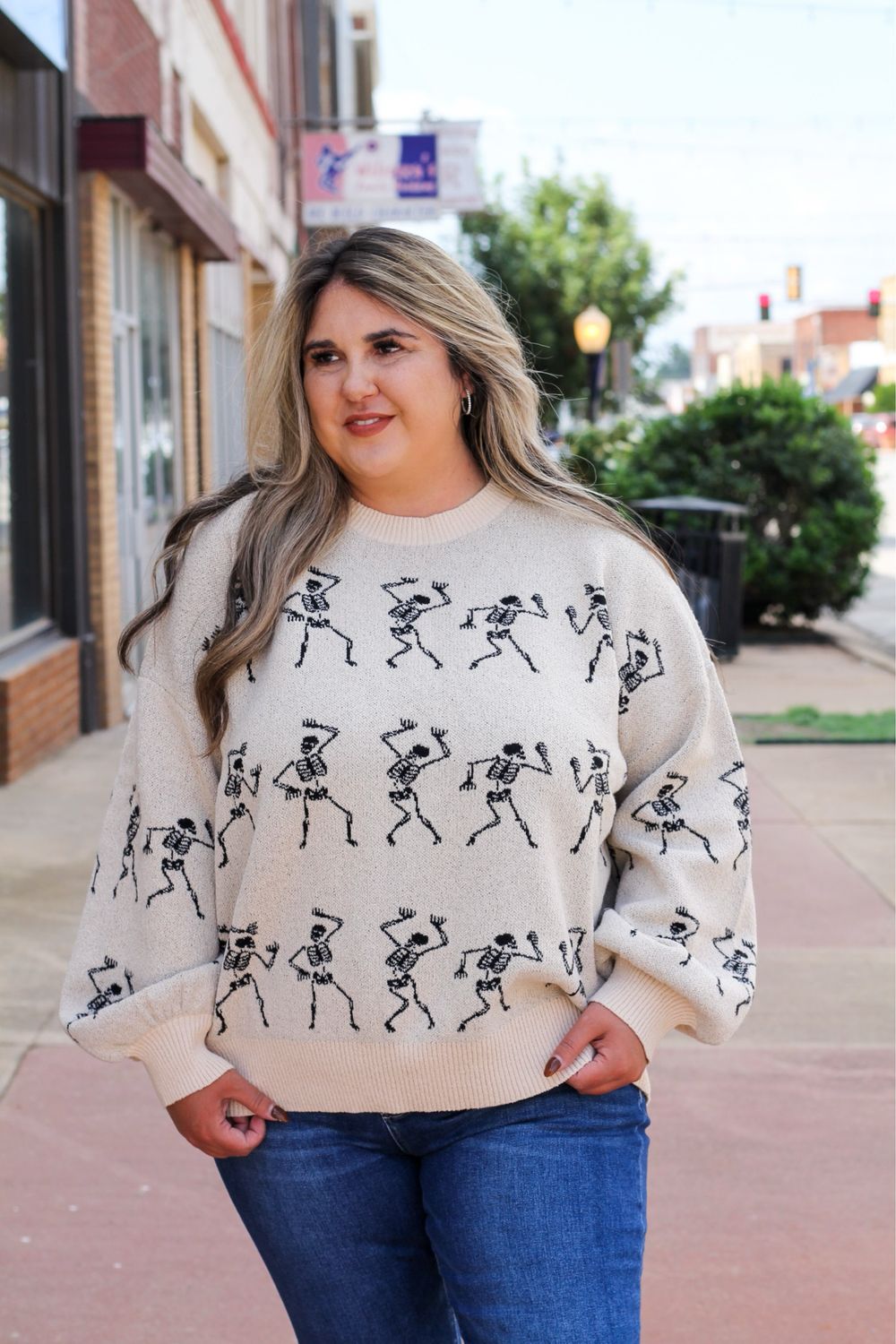 Dancing Skeleton Sweater