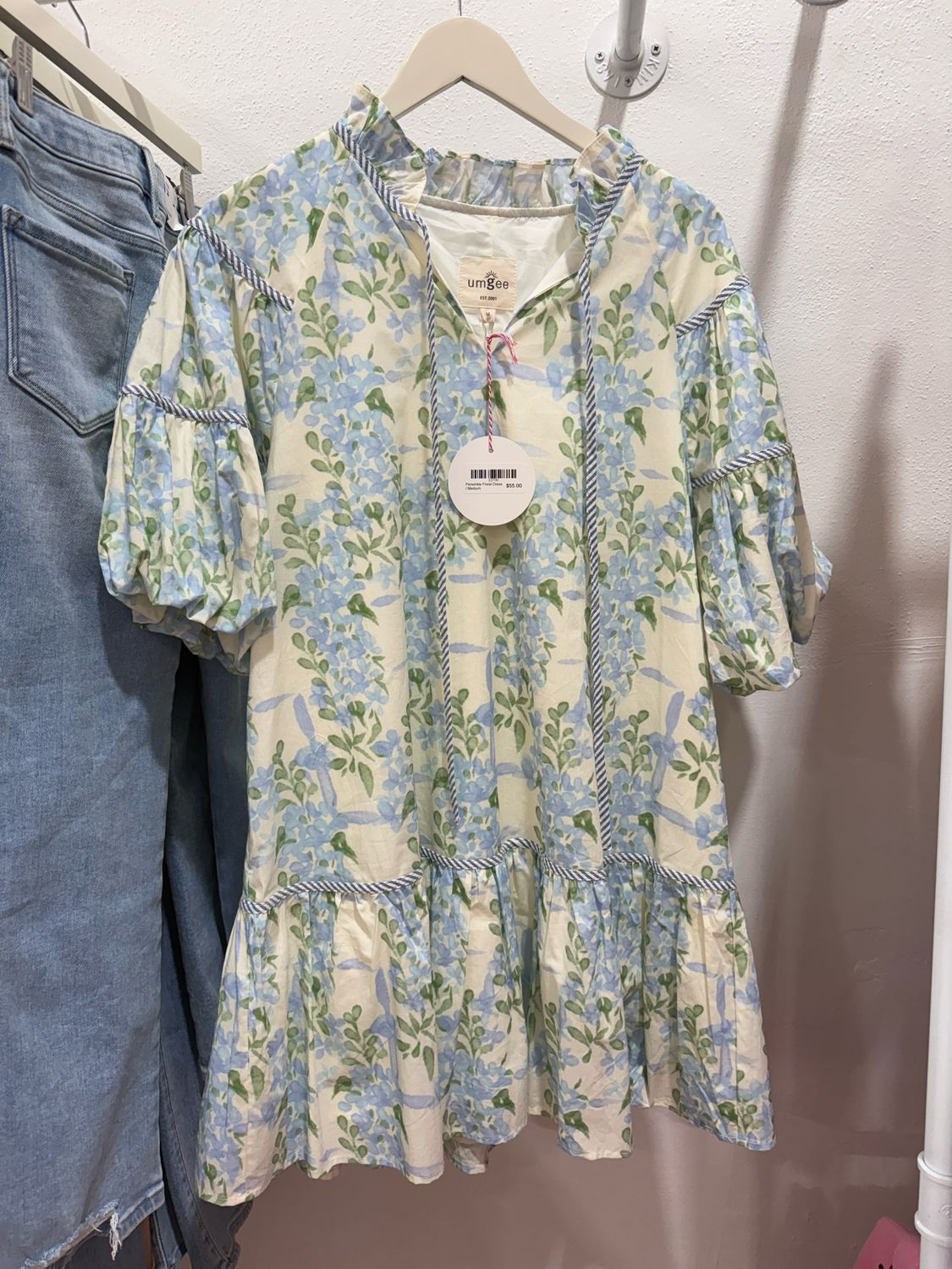Perwinkle Floral Dress