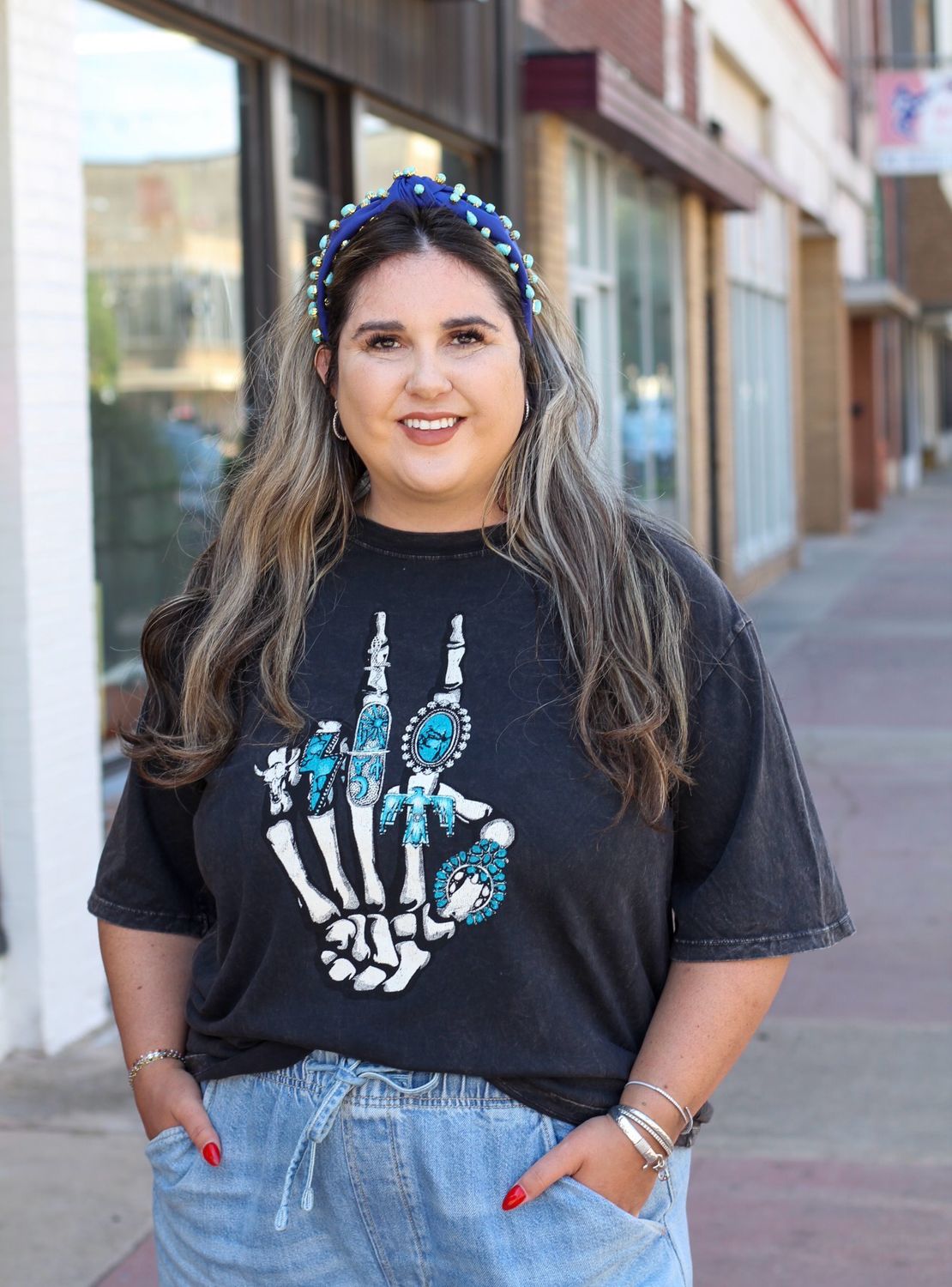 Skeleton Hand Tee