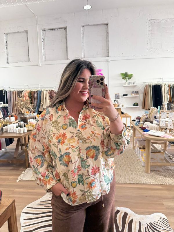 Wimberly Floral Top