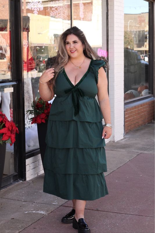 Pine Tree Layered Dress