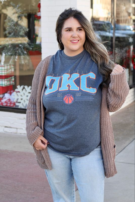 OKC Basketball Tee